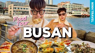 DU LỊCH HÀN QUỐC tập 1  Ăn Bạch tuộc sống ghẹ ngâm tương  Food Tour Busan nạp vitamin hạnh phúc [upl. by Enad683]