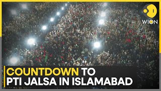 Pakistan Protest PTI Jalsa in Islamabad expected to be a major show of strength  WION [upl. by Lateh378]