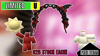 FREE LIMITEDS  HOW TO GET THE SIN OR SALVATION amp SINFLUENCER HEADBAND IN ELF UP TYCOON ROBLOX [upl. by Anoyet]