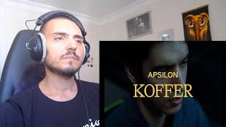 Apsilon  Koffer  Official Video  Prod Bazzazian Arman amp Ralph Heidel Reaction [upl. by Inilahs]