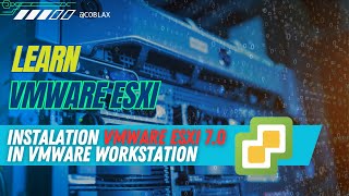 ESXI  Installation VMware ESXI 70 In VMware Workstation [upl. by Johathan]