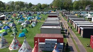 Container hotel  Flexotels  Roadburn Festival [upl. by Nyrahs895]