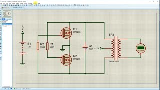 Montage dun Onduleur 12V To 220V [upl. by Osnofledi]