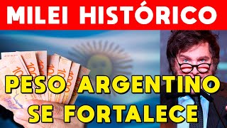 ⚠️ PESO ARGENTINO se FORTALECE gracias a Milei 💪 Superpeso se revaloriza frente a DÓLAR histórico [upl. by Vitalis]