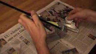 Archery Howto Fletching Arrows [upl. by Norabal]