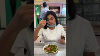 💥🤯எது கிறீன் Idlyயா  இது செம்ம tasteஆ இருக்கே ya 💢⁉️ shorts trending food [upl. by Ahsenad]