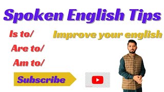 is to are to am to Spoken English practice [upl. by Yanej]