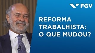 BatePapo FGV  Reforma trabalhista o que mudou com Paulo Sérgio [upl. by Samale]