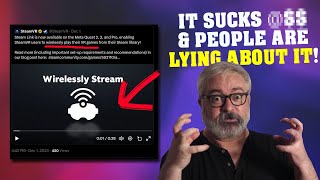 Steam Link VR  BROKEN amp People are Lying about it [upl. by Tsepmet]