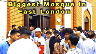 Biggest Mosque in Uk The East London Mosque  Visit to East London Mosque [upl. by Yeleek]