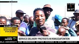 Update of Kwaggafontein protest Sipho Stuurman [upl. by Itsym755]