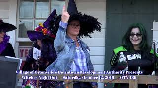 10 12 2019 Ortonville DDAs Witches Night Out [upl. by Bern]