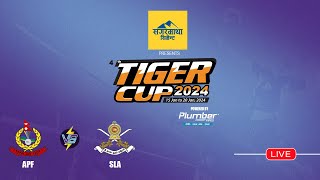 APF vs SLA  4th Tiger Cup Mens Volleyball Championship 2024  Kantipur TV HD LIVE [upl. by Charpentier35]