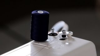 How to Wind a Bobbin  Sewing Machine [upl. by Forta]