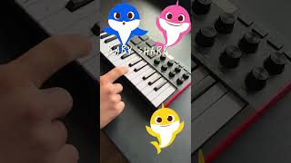 Baby Shark Piano For Beginner [upl. by Ennaeirrac]