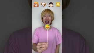 emoji🐶🐱👧🏻👩‍🦰sushininja funny video 241212santanwatermelondogcatemoji [upl. by Maguire]