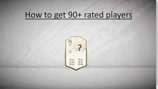 Futwatch 20 best way to get 90 rated players [upl. by Yboc971]