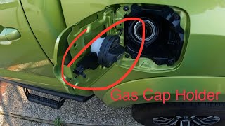 Tacoma Gas Cap Holder  The quick to install accessory you didnt know you needed [upl. by Nomyaw]