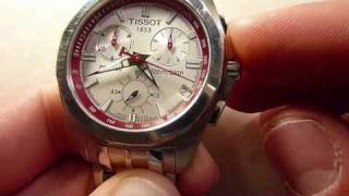 TISSOT PRC 100  Funktionserläuterungen auch für andere Uhren mit Chronograph [upl. by Joung328]