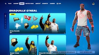 FREE BUNDLE for ALL PLAYERS New SHAQ Skin [upl. by Lynnet]