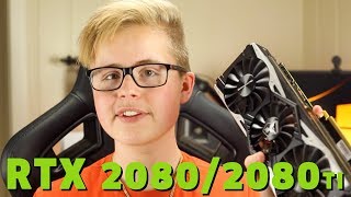 RTX 20802080ti Nok muskler men det koster [upl. by Aleira895]