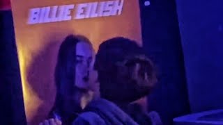 Kid kissing Billie Eilish poster [upl. by Yrekcaz]