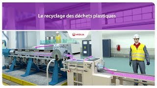 Le recyclage des déchets plastiques  Veolia [upl. by Enenaej]