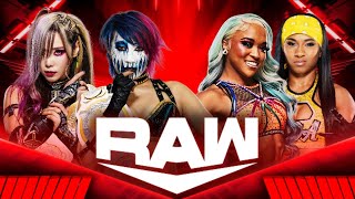 KABUKI WARRIORS VS FIRE N FLAVA  WWE WOMENS TAG TEAM CHAMPIONSHIP REMATCH  RAW [upl. by Herschel]