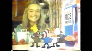 Kelloggs Rice Krispies Cereal Commercial  1979 [upl. by Dorella]