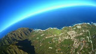 VSC  La Isla Baja costa verde y volcán  Paisajes de Tenerife 4K [upl. by Sula]