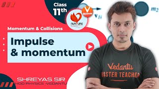 L1 Momentum amp Collision  Impulse Momentum amp Variable Mass System  Class 11 Physics JEE 2023 [upl. by Bernadine]