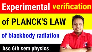 experimental verification of plancks radiation law [upl. by Leunamesoj]