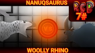 DC2RCB Round 7 Nanuqsaurus VS Woolly Rhino [upl. by Ttekcirc830]