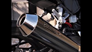 CB250R MORIWAKI NEO CLASSIC SUS SO Exhaust sound [upl. by Euqinor]