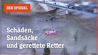 Überschwemmungen in Europa Hochwasserlage angespannt  DER SPIEGEL [upl. by Akoyn63]