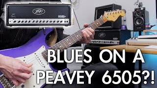 PEAVEY 6505   Can It Do Blues [upl. by Ahcorb]