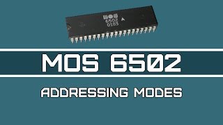 6502 Assembly Programming  Video 11 Addressing Modes [upl. by Aivle]