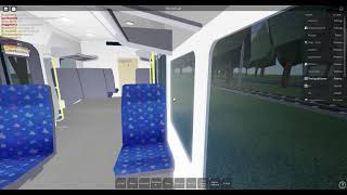 Roblox Stockholm Train Ride From Stockholm City T Centralen Central Station To Odenplan Station [upl. by Ahsia382]