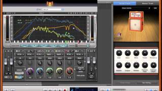 Demonstration  GarageBand amp sim long version [upl. by Kaasi]