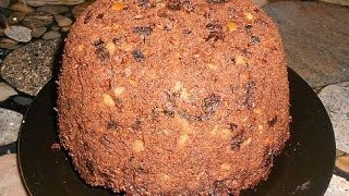 Steaming a Christmas Plum Pudding [upl. by Haag]