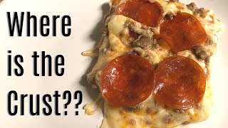 KETO CRUST LESS PIZZA RECIPE [upl. by Gerick30]