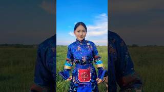 Traditional Mongolian Dance Biyelgee  Beautiful Inner Mongolian Girl Performs dance [upl. by Gorman52]