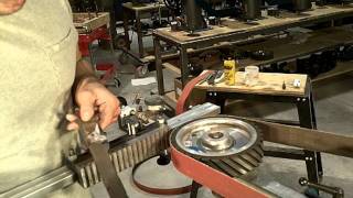 Wuertz Machine Works Surface Grinding Attachment Video 3 [upl. by Ignatia960]