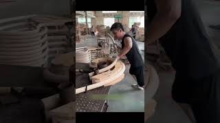 Amazing technique bending wood rod with amazing skill [upl. by Pease4]