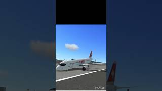 A320 belly landing gaming rfs aviation landing flightsimulator [upl. by Dyana529]