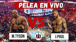 MYKE TYSON VS JAKE PAUL EN VIVO 🥊🔥 🔥PELEA EN DIRECTO🔥  BOX INTERNACIONAL [upl. by Zerline73]