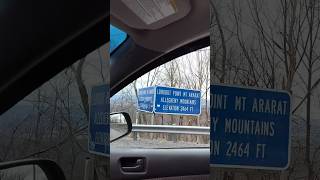 Highway Star🎸Deep Purple❄️Look Out Point Mt Ararat Allegheny Mountains🏔️Elev 2464 ft🐼 StoystownPA🇺🇸 [upl. by Deeyn]