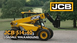 JCB 51440 Loadall Walkaround [upl. by Ifen959]