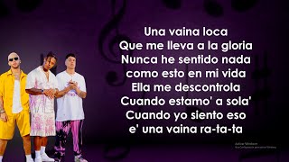 Fuego Manuel Turizo Duki  Una Vaina Loca LetraLyrics [upl. by Nnayrb628]