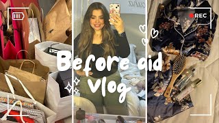 مشترياتي قبل العيد🌙🛍️أكثر حاجة كتفرحني💸عناية شعري💇🏼‍♀️VLOG [upl. by Annhej128]